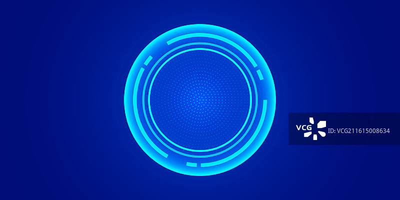 科技圆形框图片素材