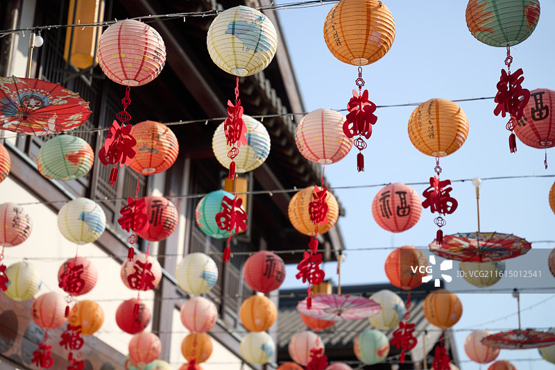 春节灯笼图片素材