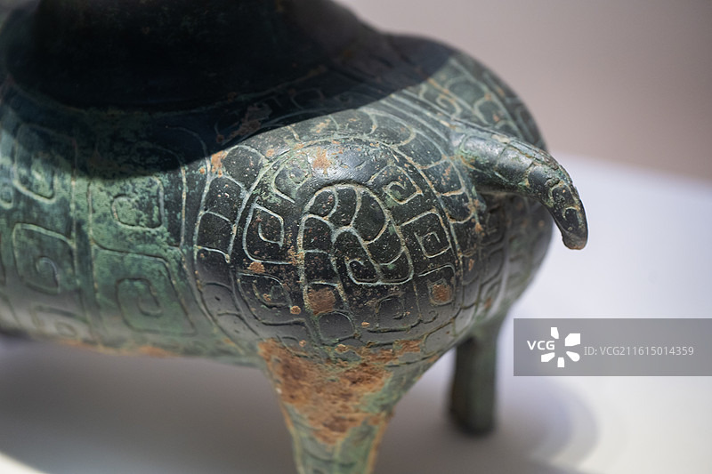 国家博物馆 春秋 虢 青铜牺尊 1956年河南三门峡上岭村虢国墓地出土图片素材