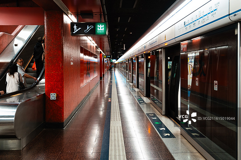 香港太古地铁站图片素材