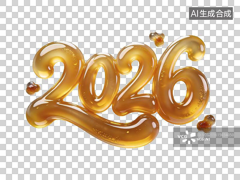 【AI数字艺术】2026年艺术字体图片素材