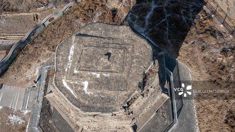 宁城半截塔图片素材