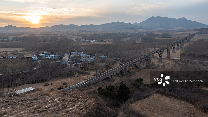 北票市丁家店渡槽图片素材