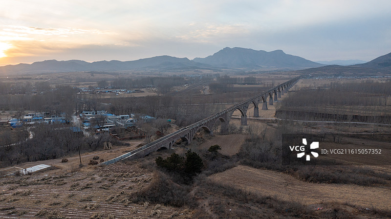 北票市丁家店渡槽图片素材