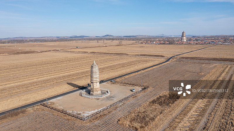宁城金代小塔图片素材