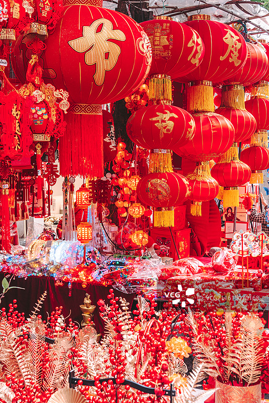 春节，年货，农历新年图片素材