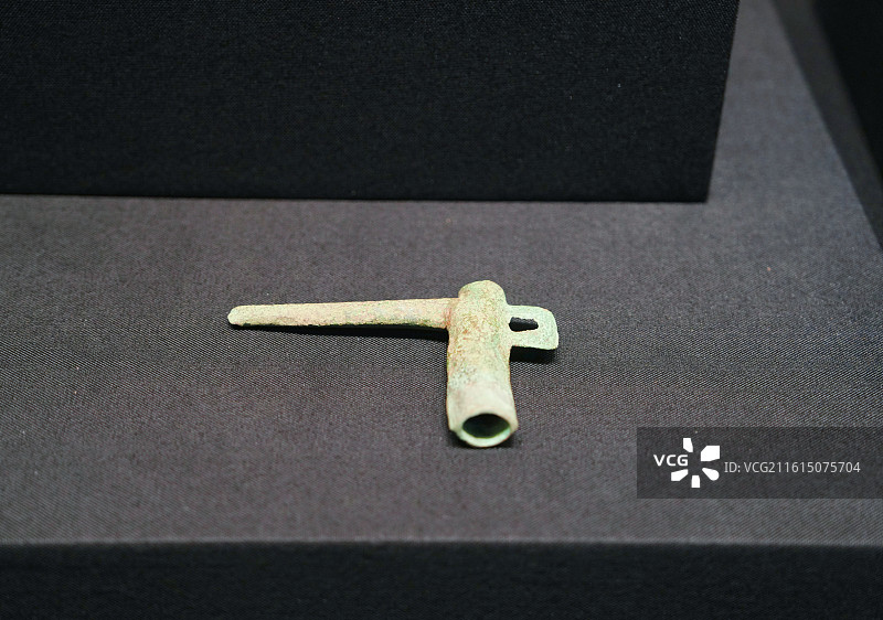 广西壮族自治区博物馆中国西南地区青铜文明特展西汉时期铜啄图片素材