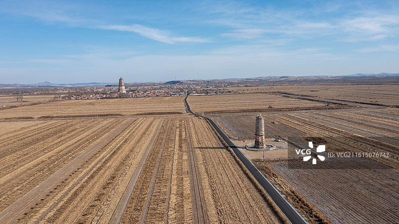 宁城金代小塔图片素材