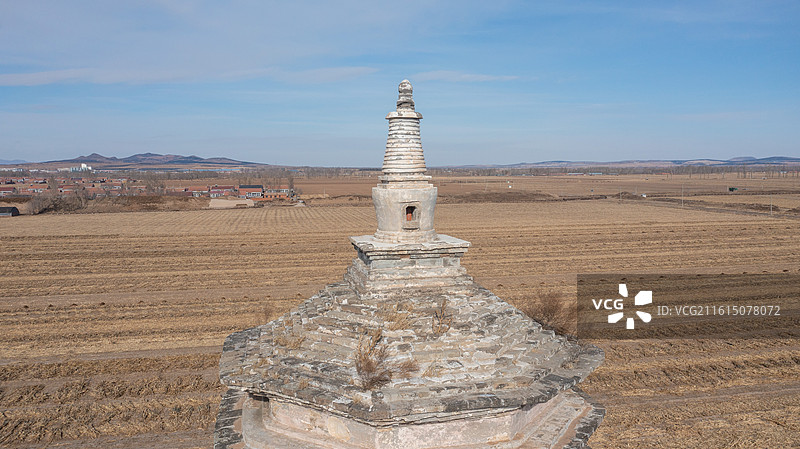 宁城金代小塔图片素材