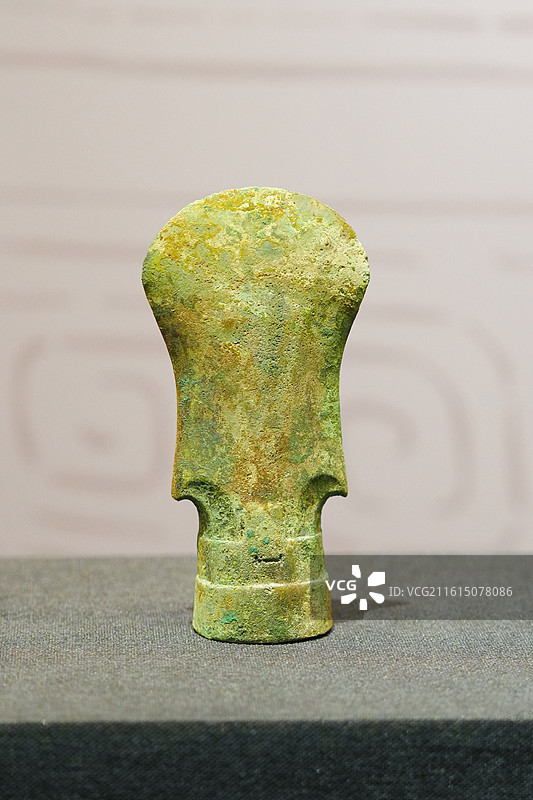 广西壮族自治区博物馆中国西南地区青铜文明特展战国时期铜钺图片素材