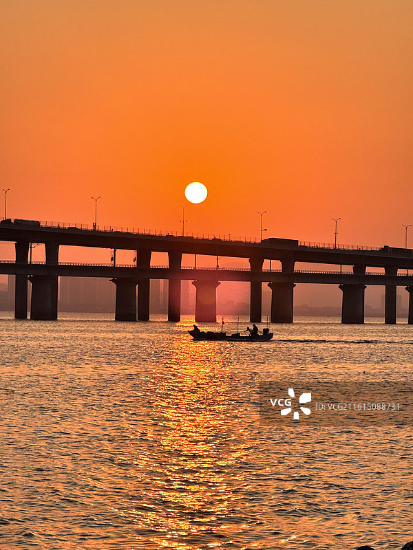 厦门十里长堤图片素材