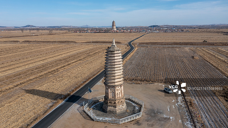 宁城金代小塔图片素材