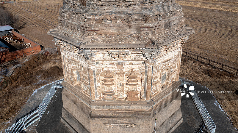 宁城半截塔图片素材