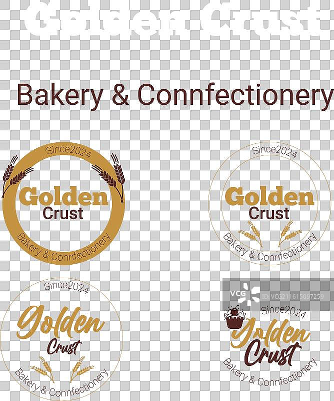 金色外壳标志设计图片素材