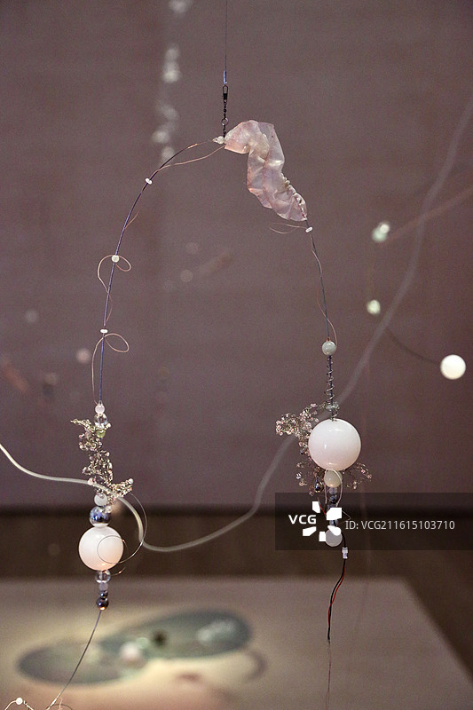 现代装置艺术展览图片素材