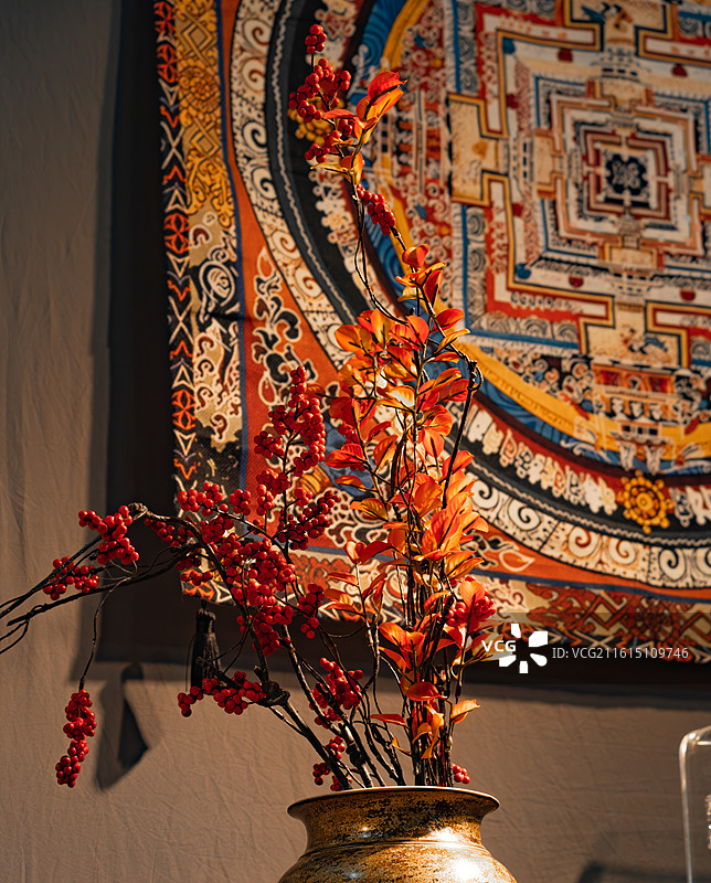 深圳市会展中心画廊和家居装饰艺术图片素材