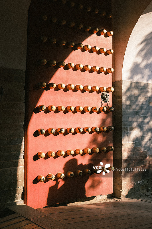 南京明孝陵内红门图片素材