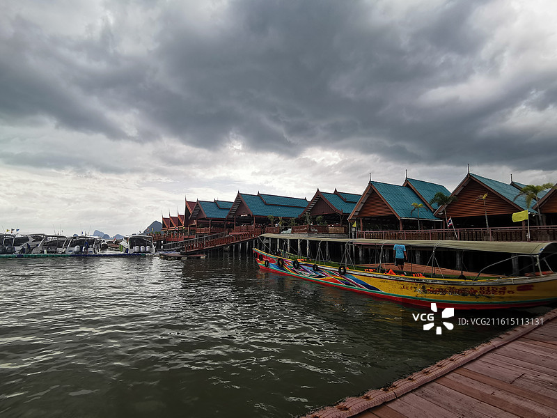 泰国 普吉岛 海滩 建筑 海洋 岛屿 度假 自然风光图片素材