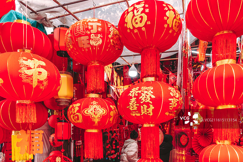 春节，年货，农历新年图片素材