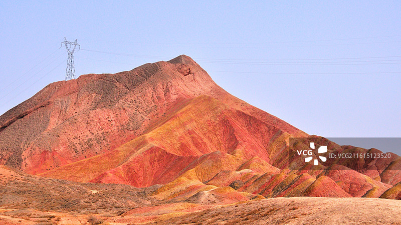 丹霞地貌图片素材