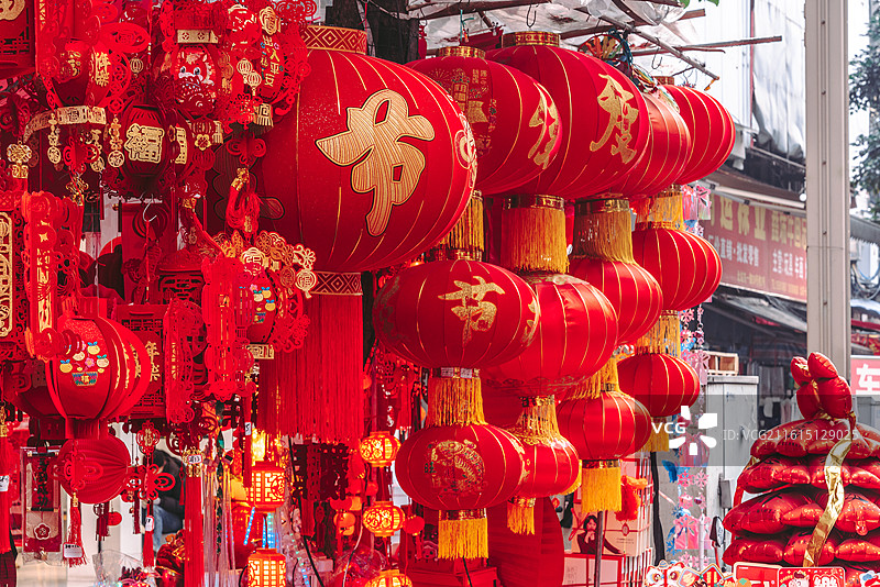 春节，年货，农历新年图片素材