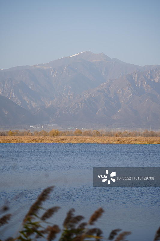 野鸭湖湿地公园图片素材
