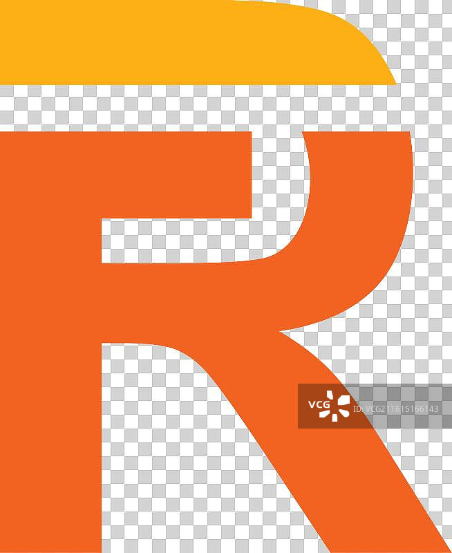 字母r图标的fr标志设计图片素材