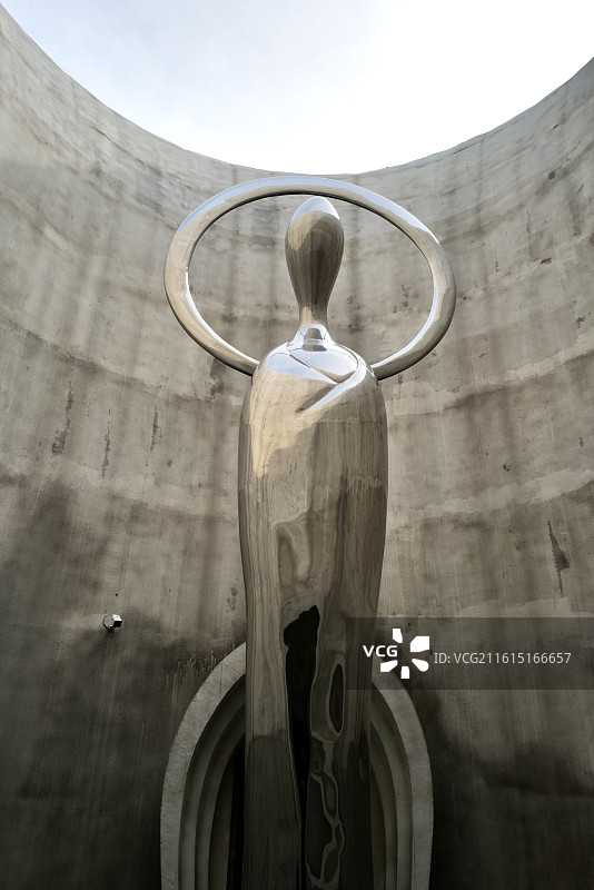 河北邯郸响堂山石窟数字展示中心最美现代佛像图片素材