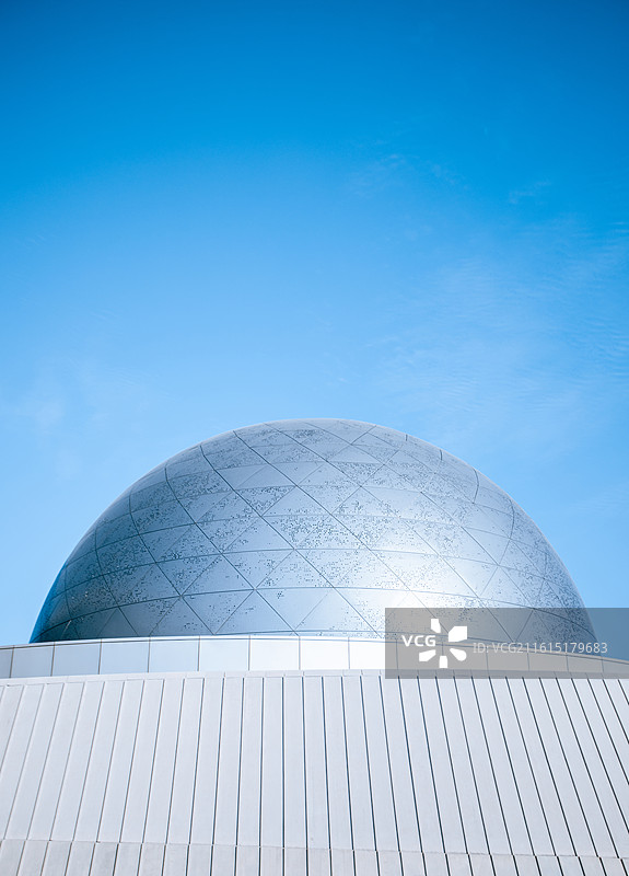 上海临港天文馆建筑外观图片素材