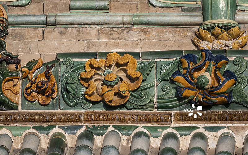 山西临汾广胜寺飞虹塔图片素材