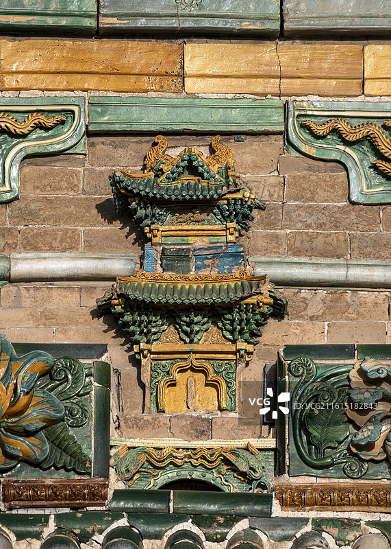 山西临汾广胜寺飞虹塔图片素材