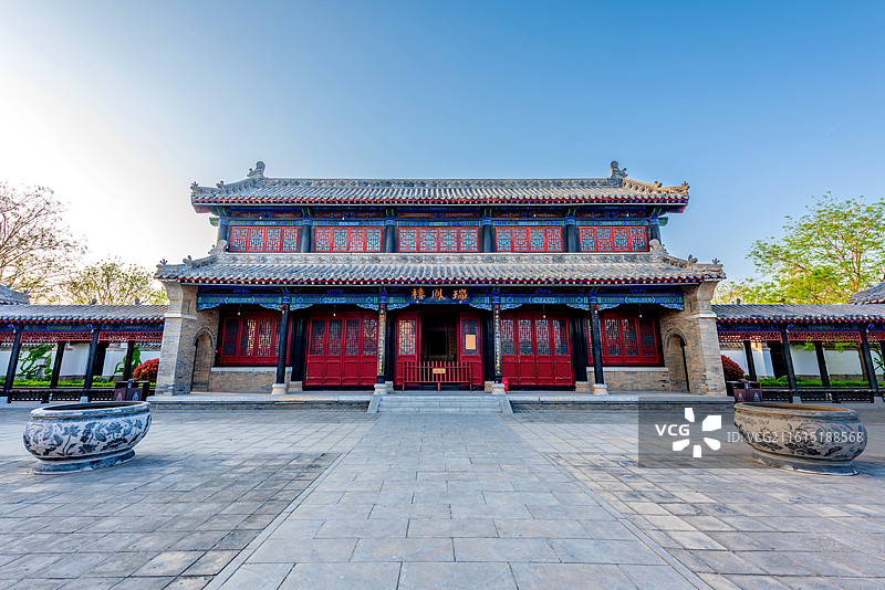 中国河南鹤壁浚县古城濬县县署风光图片素材