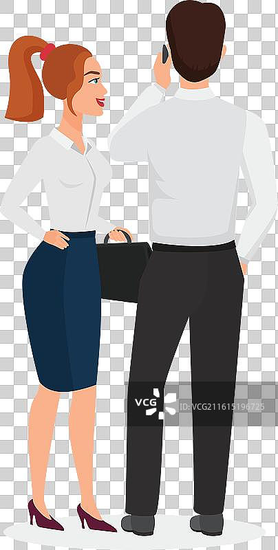 商务互动与咖啡杯概念图片素材