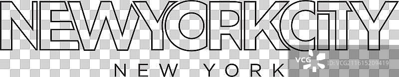 纽约市 美国 文字口号设计图片素材