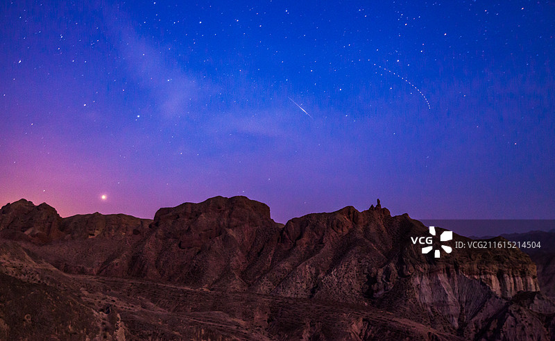 丹霞地貌 彩色丘陵图片素材