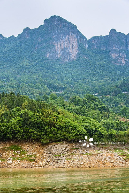 中国湖北省恩施州恩施大清江风景区自然风光图片素材