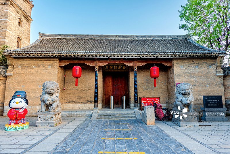中国河南鹤壁浚县古城世袭翰林府风光图片素材
