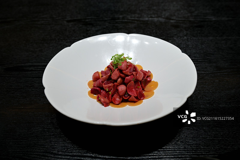 独蒜汁樱花萝卜，萝卜，凉菜图片素材