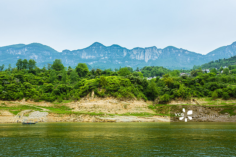 中国湖北省恩施州恩施大清江风景区自然风光图片素材