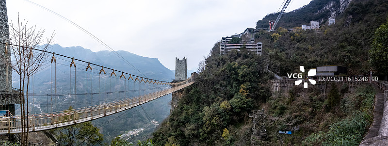 冬日的四川省绵阳市北川县九皇山猿王洞景区各种图片图片素材