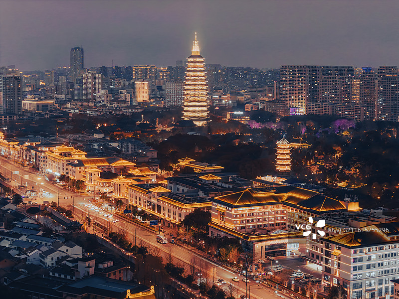 江苏常州天宁宝塔佛塔红梅公园文笔塔东坡园仰苏阁九华禅寺图片素材