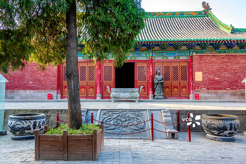 中国河南鹤壁浚县古城浚县文庙图片素材