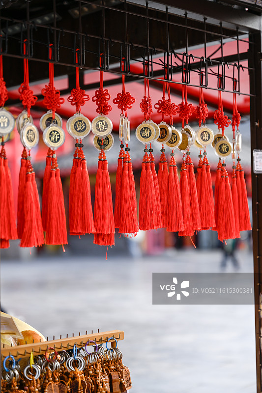 传统吉祥平安符挂件图片素材