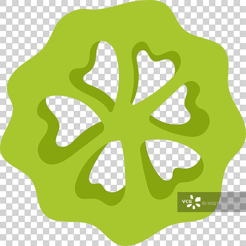 摇摆花饼干图标图片素材