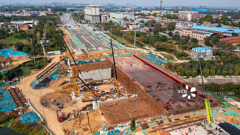 桥梁道路建设图片素材