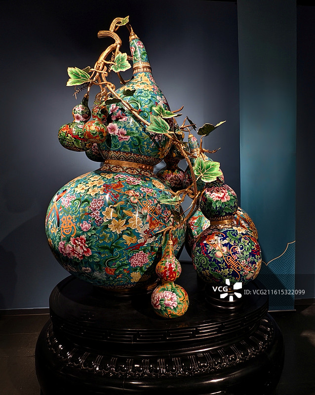 福禄万代 景泰蓝展图片素材