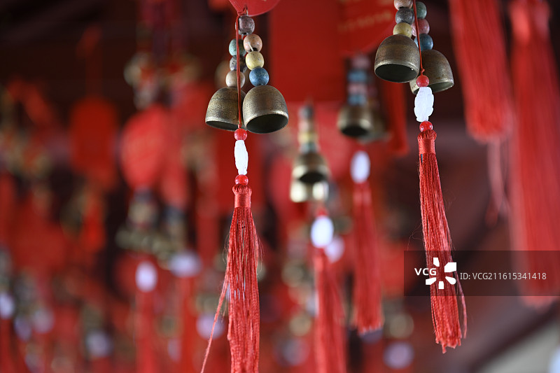 传统吉祥平安符挂件图片素材