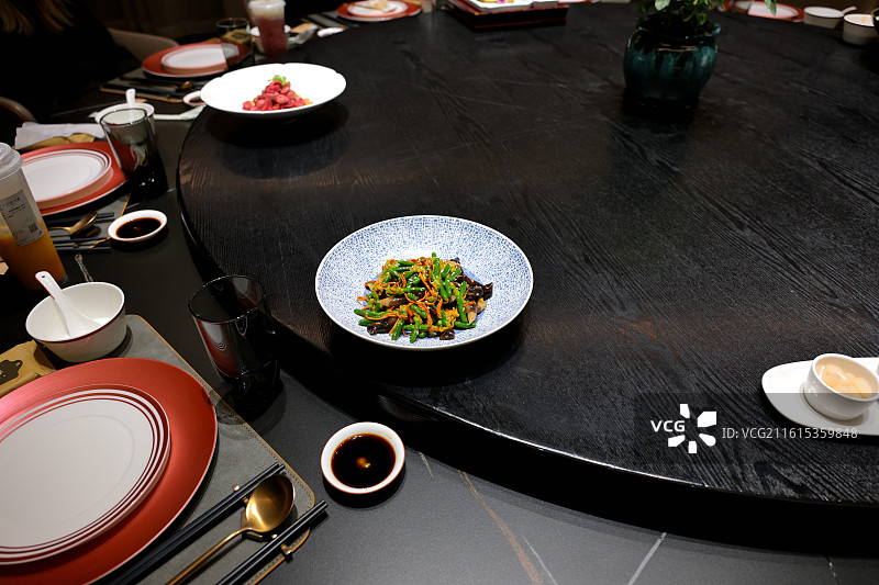 鸡枞菌拌黄瓜花图片素材