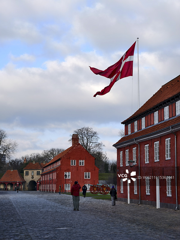 丹麦哥本哈根卡斯特雷特星形堡垒旅游景点图片素材