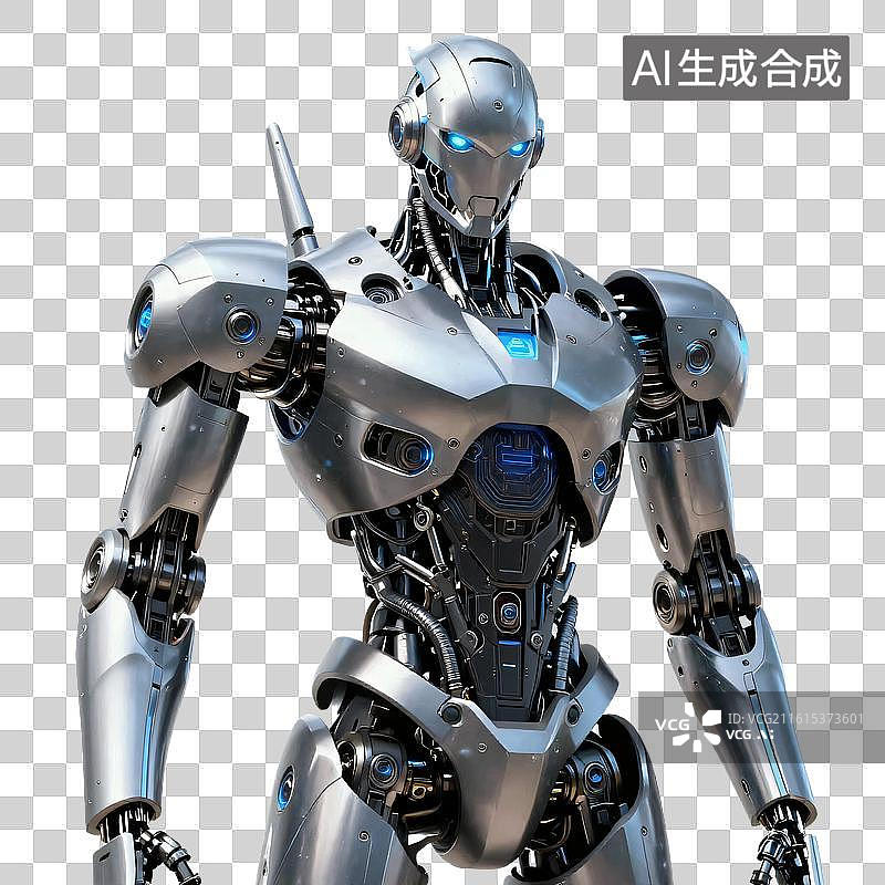 【AI数字艺术】未来机械之心图片素材